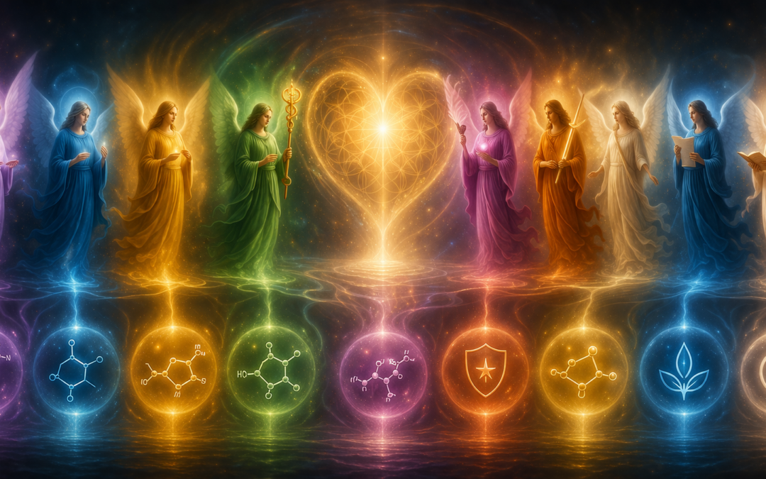 La voce degli Arcangeli nel corpo, frequenza che armonizza.